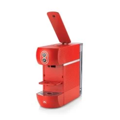 Illy E.S.E. Pod Coffee Machine - Red -Coffee Gear Shop 2020 illyESE Machine at Angle open