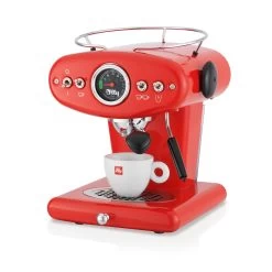 Illy X1 Anniversary E.S.E. Pod & Ground Coffee Machine - Red 13 Illy X1 Anniversary E.S.E. Pod & Ground Coffee Machine - Red -Coffee Gear Shop 20294 X1 ECO RED 3Q CAPP