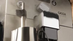 Gaggia Brera Espresso Machine In Silver -Coffee Gear Shop 5911 original brera silver frothing milk 361
