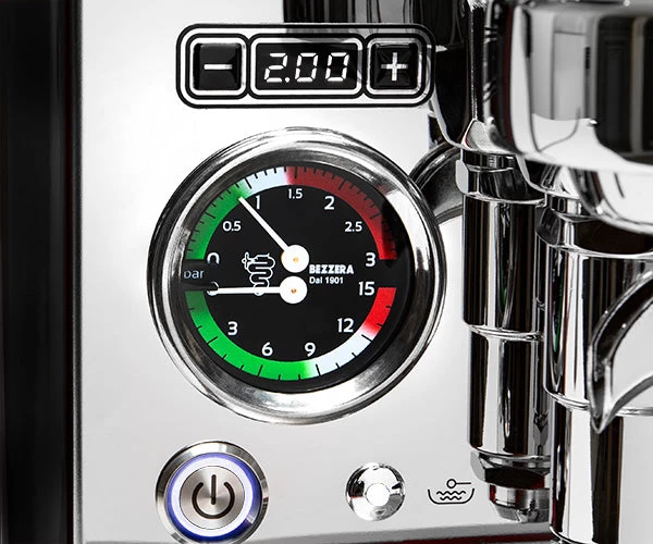 Bezzera Aria PID Espresso Machine With Flow Control - Black With Rosewood 9 Bezzera Aria PID Espresso Machine With Flow Control - Black With Rosewood - Image 9