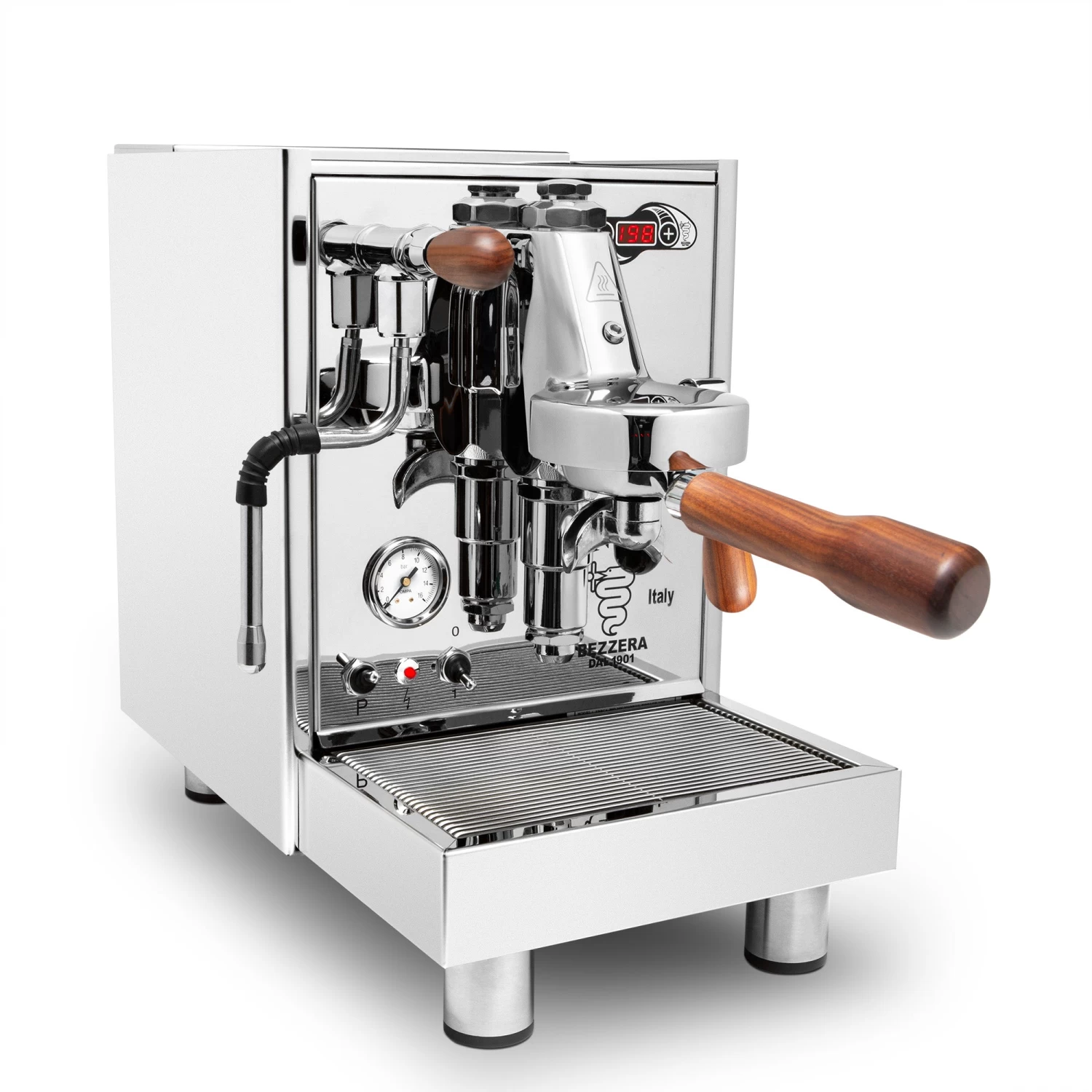 Bezzera Unica Espresso Machine - Rosewood Accents 1 Bezzera Unica Espresso Machine - Rosewood Accents
