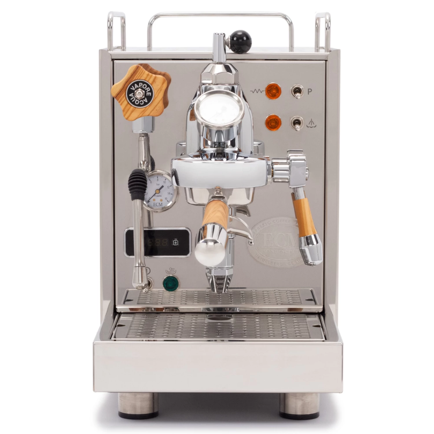 ECM Classika PID Espresso Machine With Flow Control - Olive Wood 2 ECM Classika PID Espresso Machine With Flow Control - Olive Wood - Image 2