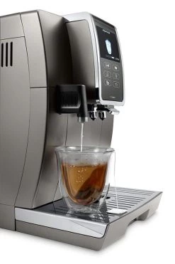 DeLonghi Dinamica Plus Connected ECAM37095TI Espresso Machine -Coffee Gear Shop DinamicaPlusECAM37095TI hotwaterspoutfortea