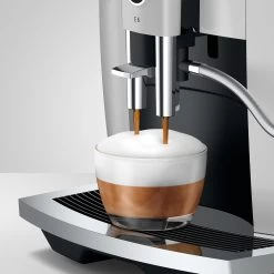 JURA E6 Automatic Espresso Machine In Platinum (NAA) -Coffee Gear Shop E6 emo Pl CupPlat CapPrep