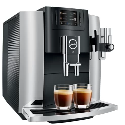 JURA E8 Espresso Machine - Chrome
