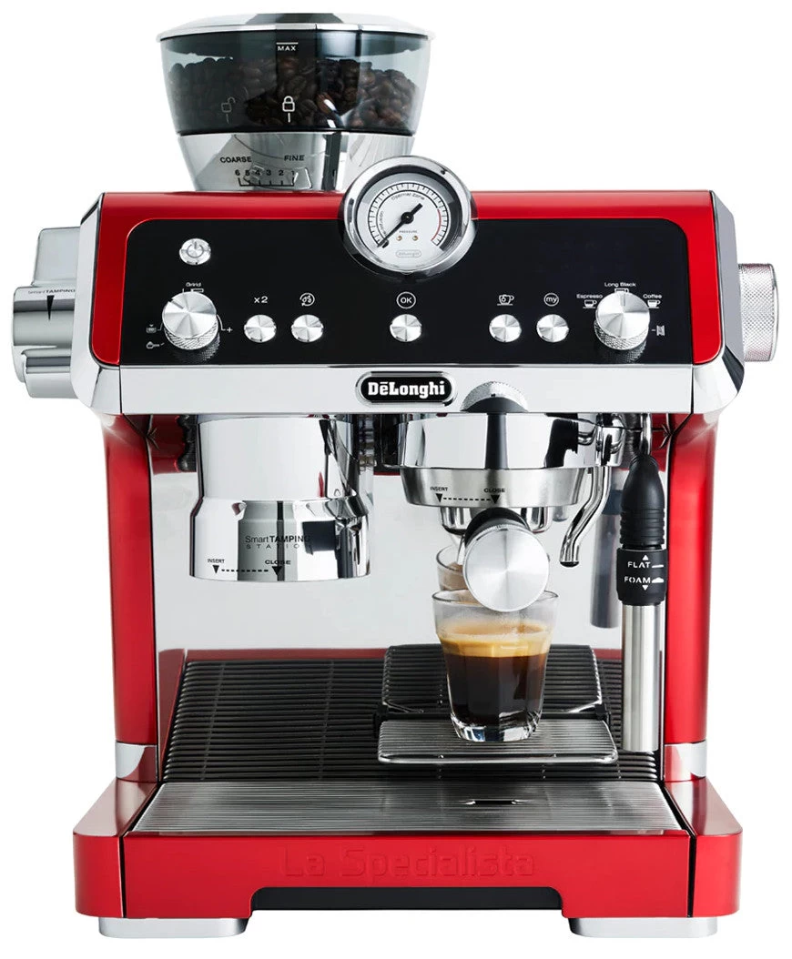DeLonghi EC9335.R La Specialista Espresso Machine - Red 1 DeLonghi EC9335.R La Specialista Espresso Machine - Red