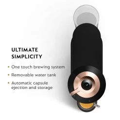 Nespresso Vertuo Next Premium Espresso Machine By DeLonghi - Black Rose Gold 19 Nespresso Vertuo Next Premium Espresso Machine By DeLonghi - Black Rose Gold -Coffee Gear Shop ENV120BUltimateSimplicity
