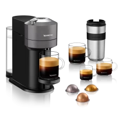 Nespresso Vertuo Next Espresso Machine By DeLonghi - Grey -Coffee Gear Shop ENV120GY 02