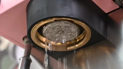 Rancilio Silvia Pro X Dual Boiler Espresso Machine In Pink 18 Rancilio Silvia Pro X Dual Boiler Espresso Machine In Pink -Coffee Gear Shop Flushfeatureshot2