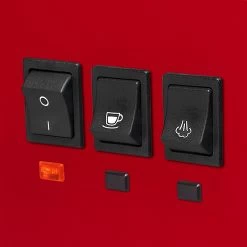 Gaggia Classic Evo Pro Espresso Machine In Cherry Red -Coffee Gear Shop GACLASSICEVOPRORED 0001L