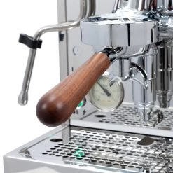 Rocket Espresso Giotto Cronometro V Espresso Machine - Walnut Accents -Coffee Gear Shop IMG 1256