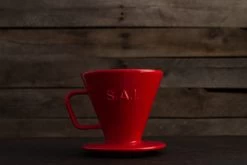 Saint Anthony Industries C70 Ceramic Pourover Brewer - Red -Coffee Gear Shop IMG 35785