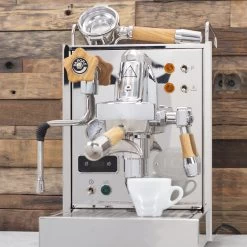ECM Classika PID Espresso Machine - Olive Wood -Coffee Gear Shop IMG 4410