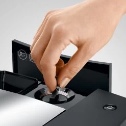 JURA J8 Super-Automatic Espresso Machine - Piano Black -Coffee Gear Shop J8 emo PB MiSi grinder reg