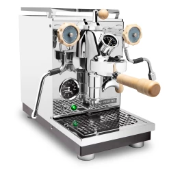 Profitec Pro 400 Espresso Machine With Flow Control And Tiger Maple