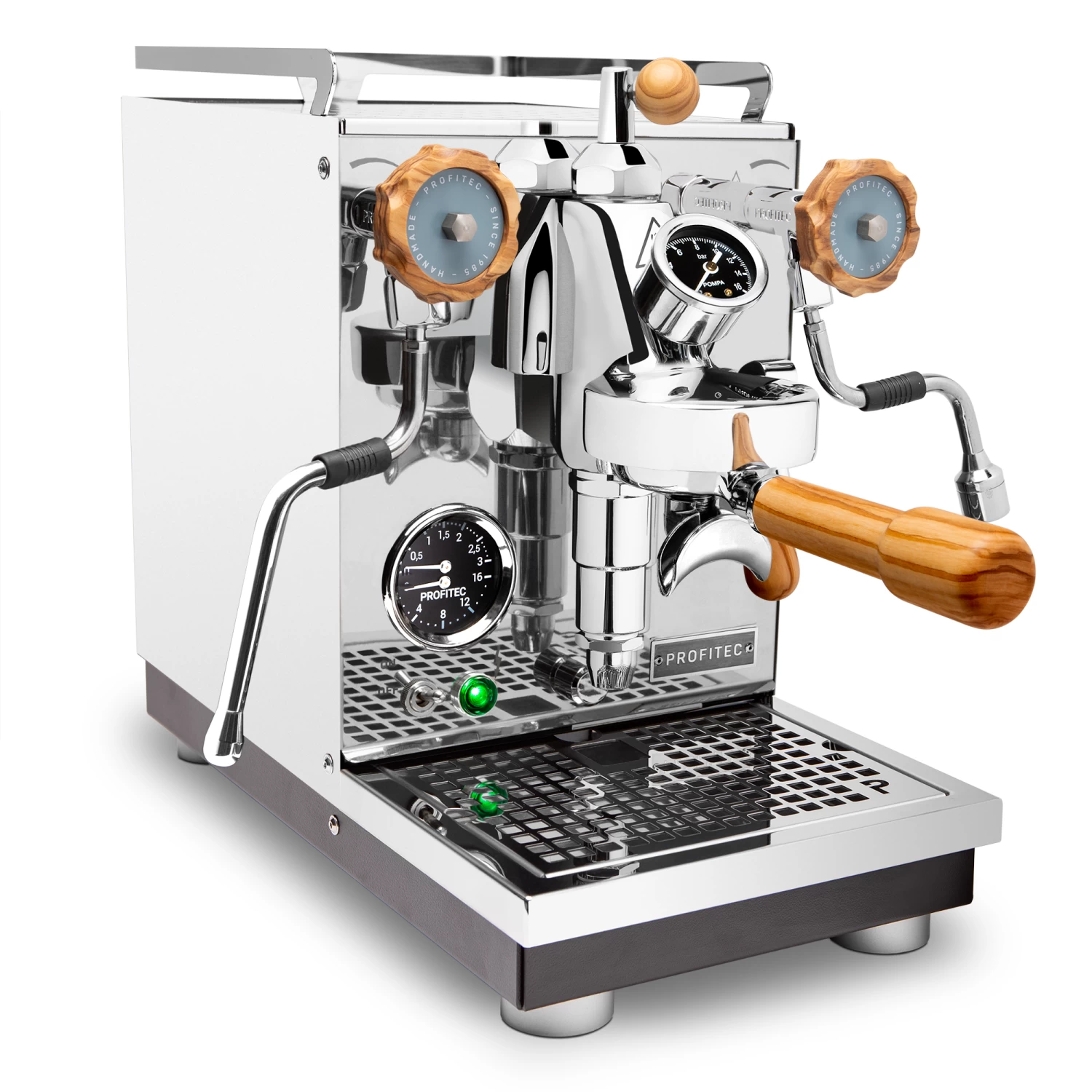 Profitec Pro 400 Espresso Machine With Flow Control And Olive Wood 1 Profitec Pro 400 Espresso Machine With Flow Control And Olive Wood