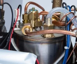 Profitec Pro 400 Espresso Machine In Matte White With Flow Control And Tiger Maple -Coffee Gear Shop PTPRO400 0087 G e4e1473b 47d2 4ff0 b5d0 40db3ca2823d