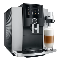 JURA S8 Espresso Machine - Moonlight Silver -Coffee Gear Shop S8 2020 Silver Alt
