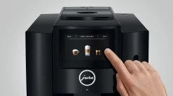 JURA S8 Black Espresso Machine -Coffee Gear Shop S8 Piano Black touchscreen display