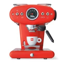 Illy X1 Anniversary E.S.E. Pod & Ground Coffee Machine - Red