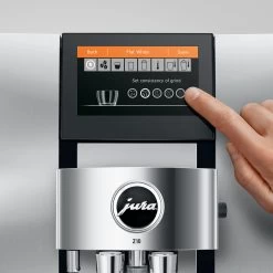 JURA Z10 Super-Automatic Espresso Machine -Coffee Gear Shop Z10 det Al Wh screen touch PrdPrg en Original eng 30770