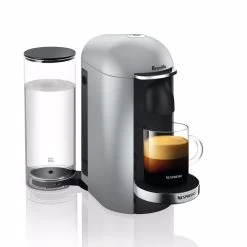 Nespresso VertuoPlus Deluxe Espresso Machine In Silver