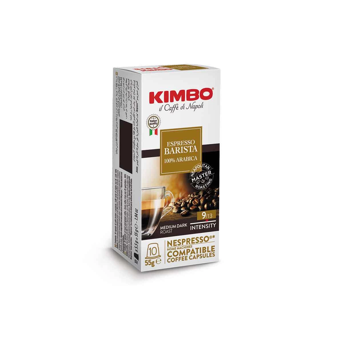 Kimbo Il Caffe Di Napoli Nespresso Original Compatible Capsules 10ct - Espresso Barista 1 Kimbo Il Caffe Di Napoli Nespresso Original Compatible Capsules 10ct - Espresso Barista