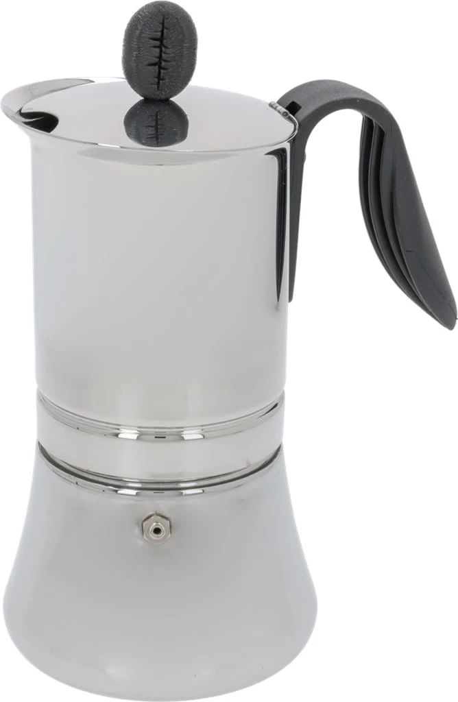 G.A.T. Moka Lady 10-Cup Stainless Steel Moka Pot 1 G.A.T. Moka Lady 10-Cup Stainless Steel Moka Pot
