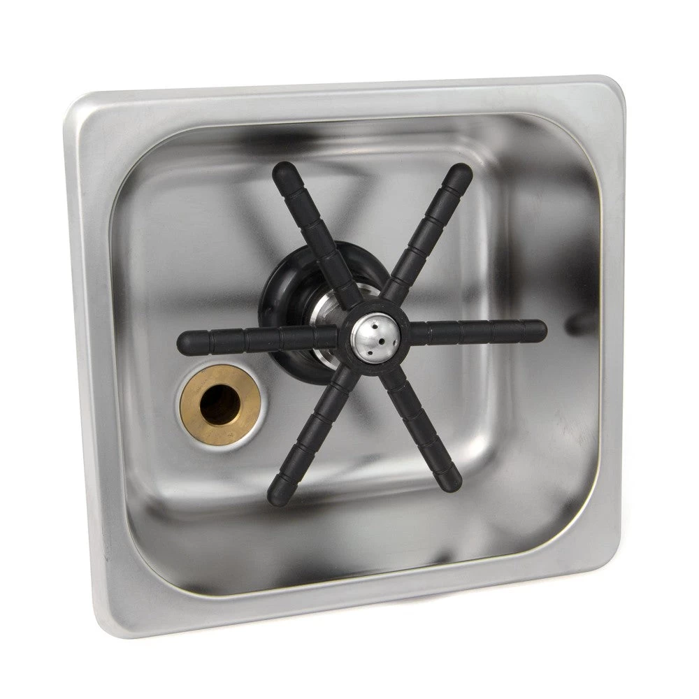 Barista Basics Built In Rinser - 6" X 6" X 2" Pan Size 2 Barista Basics Built In Rinser - 6" X 6" X 2" Pan Size - Image 2