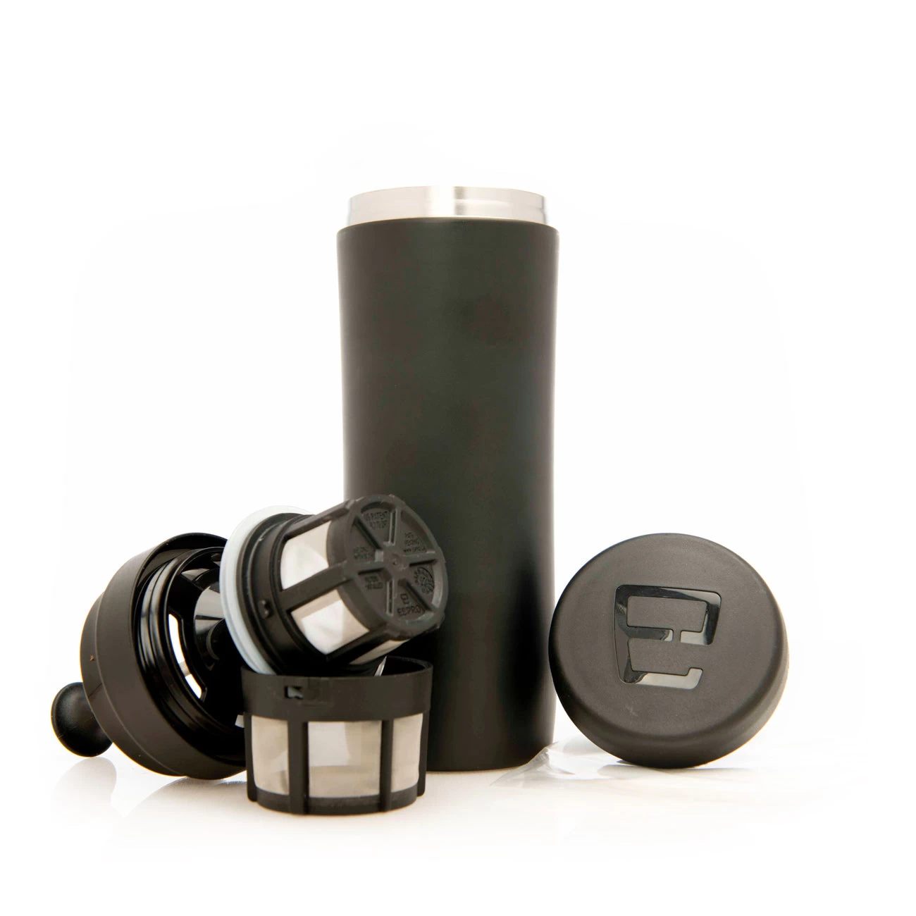 Espro P1 Travel Press For Coffee - Black 3 Espro P1 Travel Press For Coffee - Black - Image 3