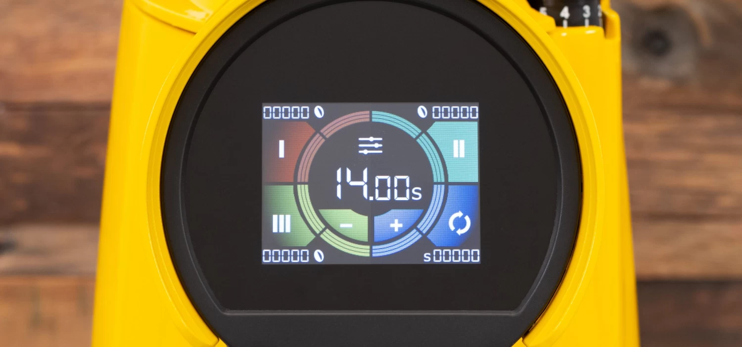 Eureka Helios 65 Coffee Grinder In Yellow 18 Eureka Helios 65 Coffee Grinder In Yellow - Image 18