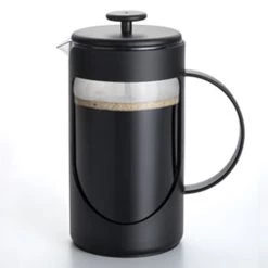 Bonjour Ami-MatinT 3 Cup Unbreakable French Press In Black