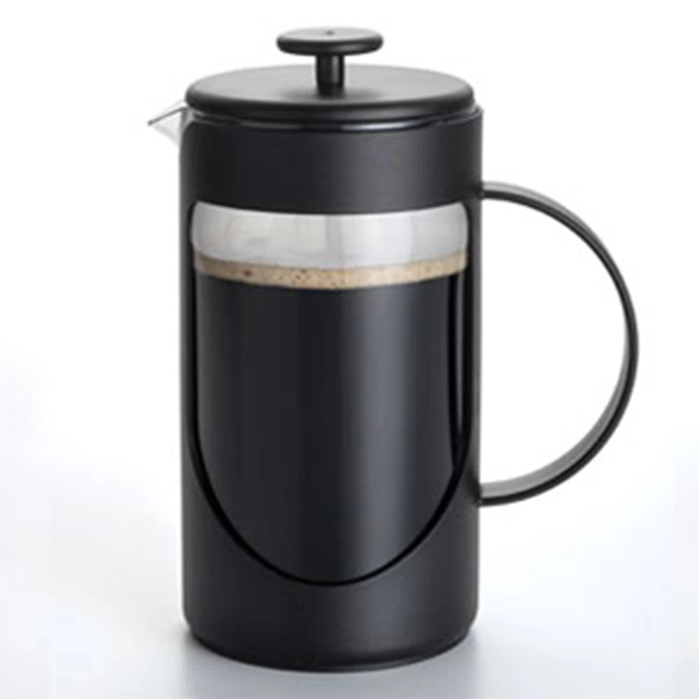 Bonjour Ami-MatinT 3 Cup Unbreakable French Press In Black 1 Bonjour Ami-MatinT 3 Cup Unbreakable French Press In Black