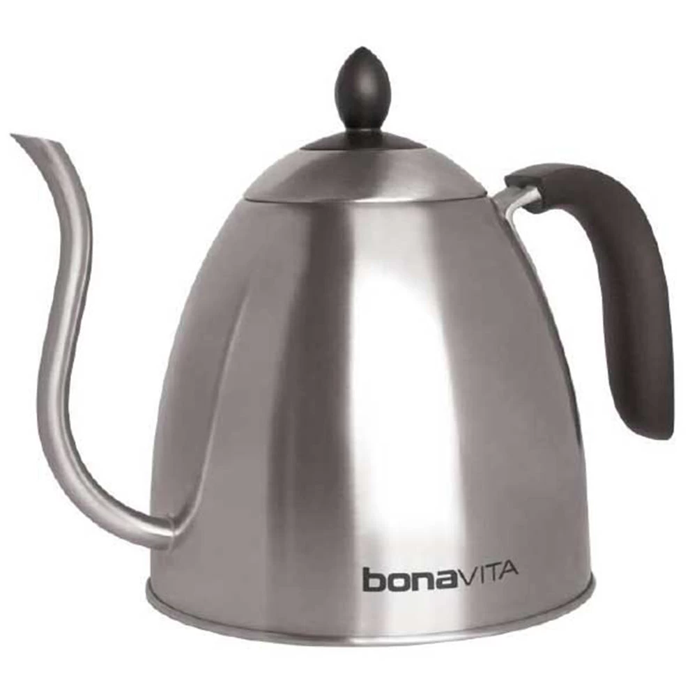 Bonavita 1.0 Liter Gooseneck Stainless Kettle 1 Bonavita 1.0 Liter Gooseneck Stainless Kettle