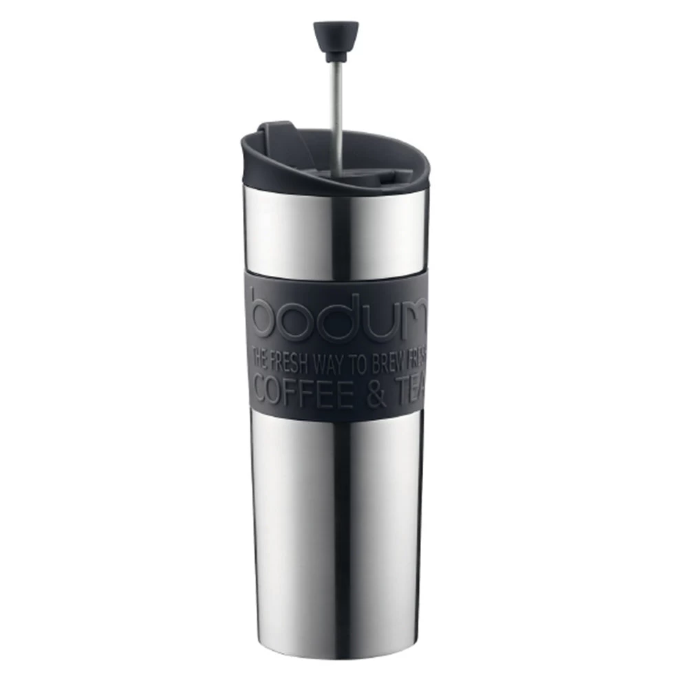 Bodum 15oz Traveling French Press Coffee Maker In Black 1 Bodum 15oz Traveling French Press Coffee Maker In Black
