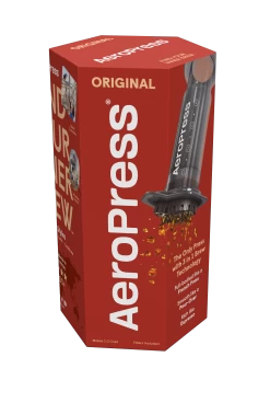 AeroPress Original Coffee Press -Coffee Gear Shop AeroPress Original in packaging