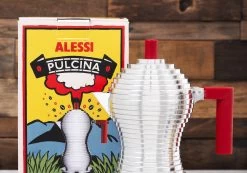 Illy Alessi Pulcina 3 Cup Moka Pot - Red -Coffee Gear Shop AlessiPulcina Banner