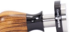 Bravo Espresso Tamper Light Wood Handle 54.7mm -Coffee Gear Shop BravoTamper Hero LW