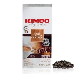 Kimbo Il Caffe Di Napoli CaffeCrema Classico Whole Bean 6 Kimbo Il Caffe Di Napoli CaffeCrema Classico Whole Bean -Coffee Gear Shop CaffeCremaClassicoWholeBean Beans