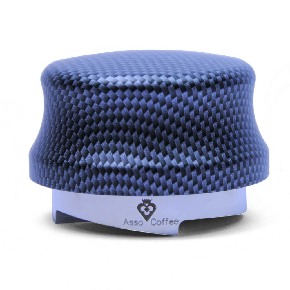 Asso Coffee The Jack Leveler - 58.5mm Carbon Silver 1 Asso Coffee The Jack Leveler - 58.5mm Carbon Silver