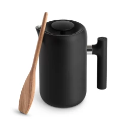 Fellow Clara French Press - Black -Coffee Gear Shop Clara FrenchPress MB AgitationStick