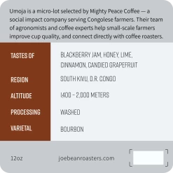 Coffee Gear Shop -Coffee Gear Shop CongoUmojaBACK