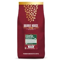 Barrie House Ethiopian Yirgacheffe Single Origin Fair Trade Organic Coffee