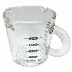 3 Spout Espresso Shot Glass 2 Oz