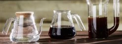E&B Lab Hand Blown Glass Server -Coffee Gear Shop Glassware Hero Banner