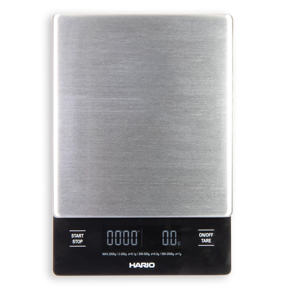 Hario V60 Drip Coffee Scale In Metal 1 Hario V60 Drip Coffee Scale In Metal