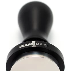 Bravo 54.7 Mm Espresso Tamper Aluminum Handle - Matte Black -Coffee Gear Shop IMG 1358