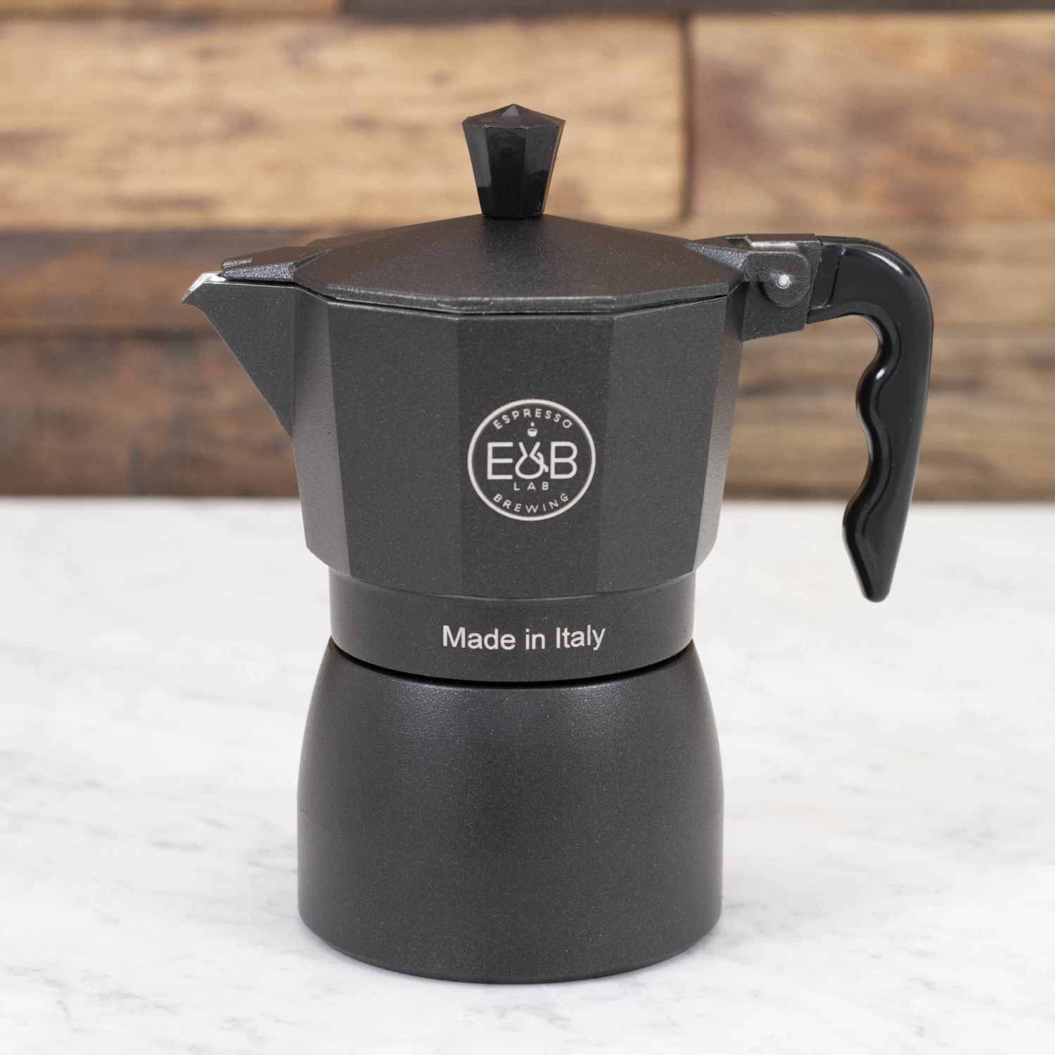 E&B Lab Classic Moka Pot - 3-Cup 4 E&B Lab Classic Moka Pot - 3-Cup - Image 4