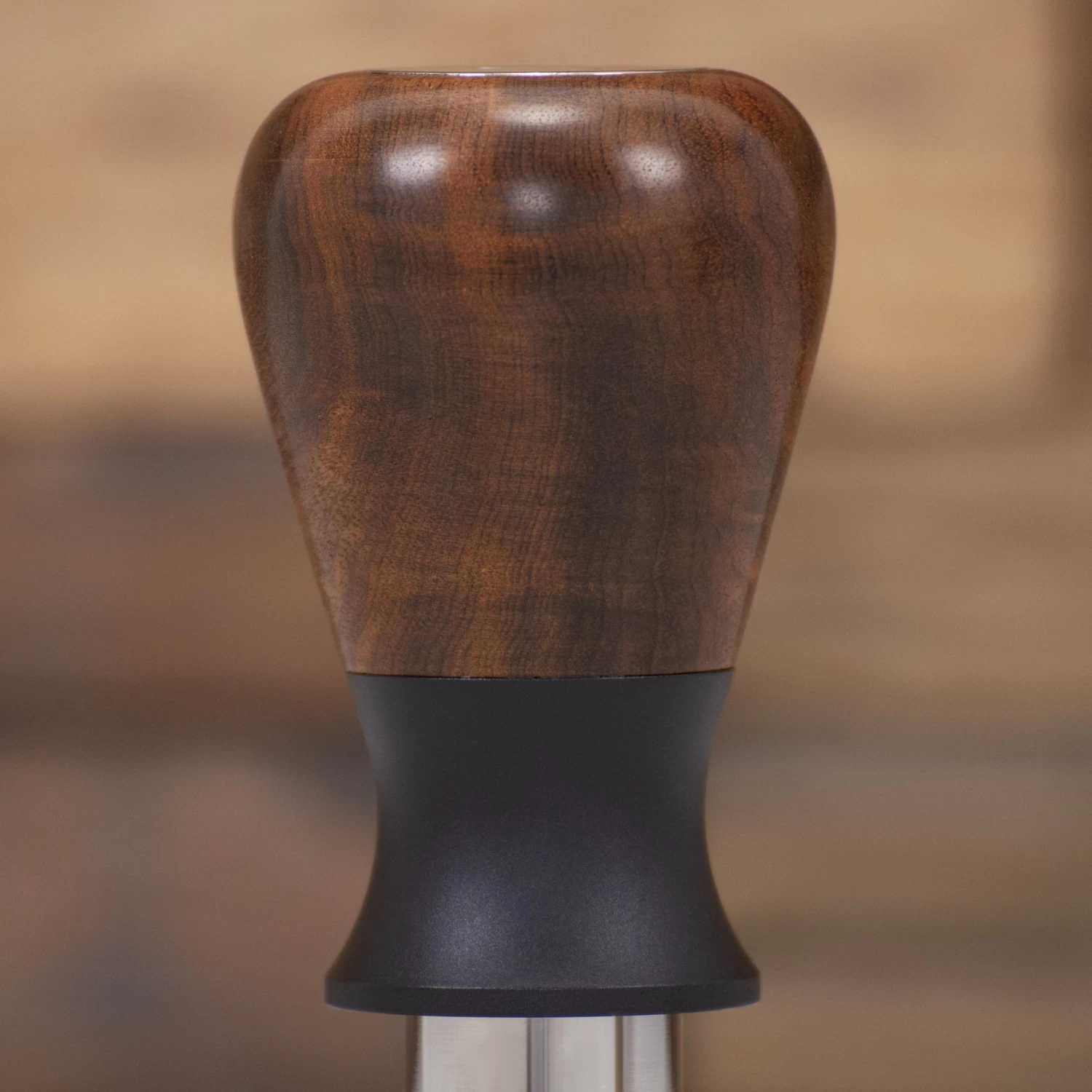 Bravo Espresso Tamper Dark Wood Handle 54.7mm 5 Bravo Espresso Tamper Dark Wood Handle 54.7mm - Image 5