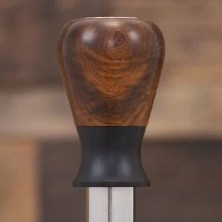 Bravo Espresso Tamper Dark Wood Handle 58.5 Mm -Coffee Gear Shop IMG 4449